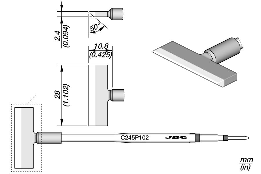 C245P102 - Blade Cartridge 28